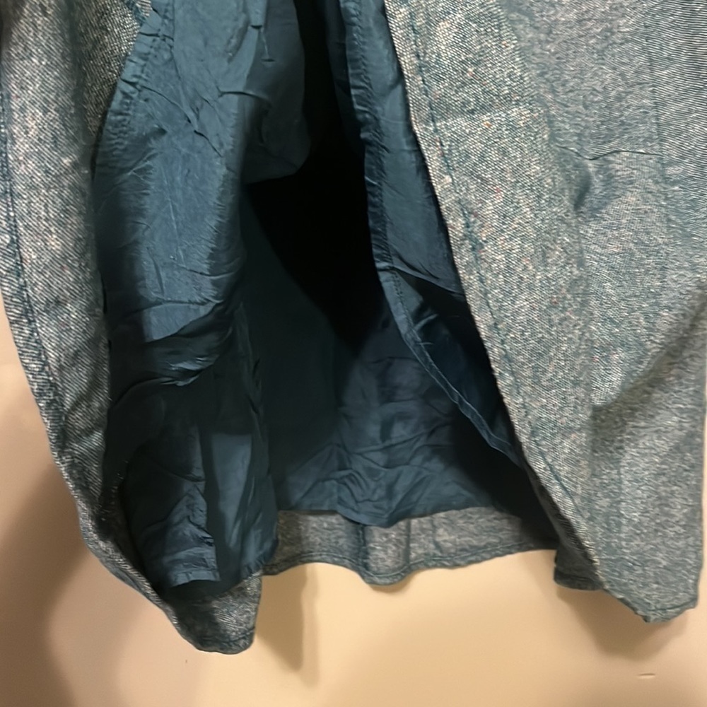 LOFT Green Skirt Womens Size 12 - Picture 6 of 8